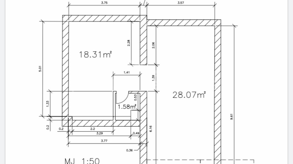 Commercial Property, 42 m2, For Sale, Split - Manuš