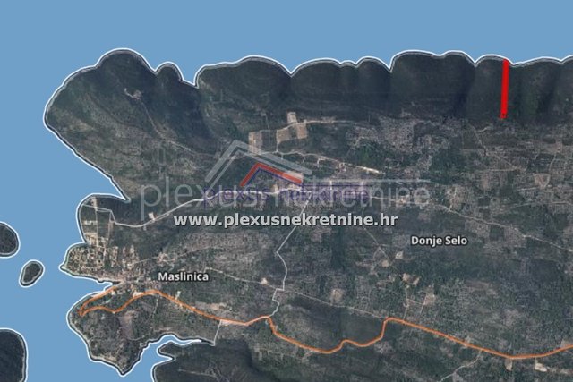 Land, 10300 m2, For Sale, Šolta - Donje Selo
