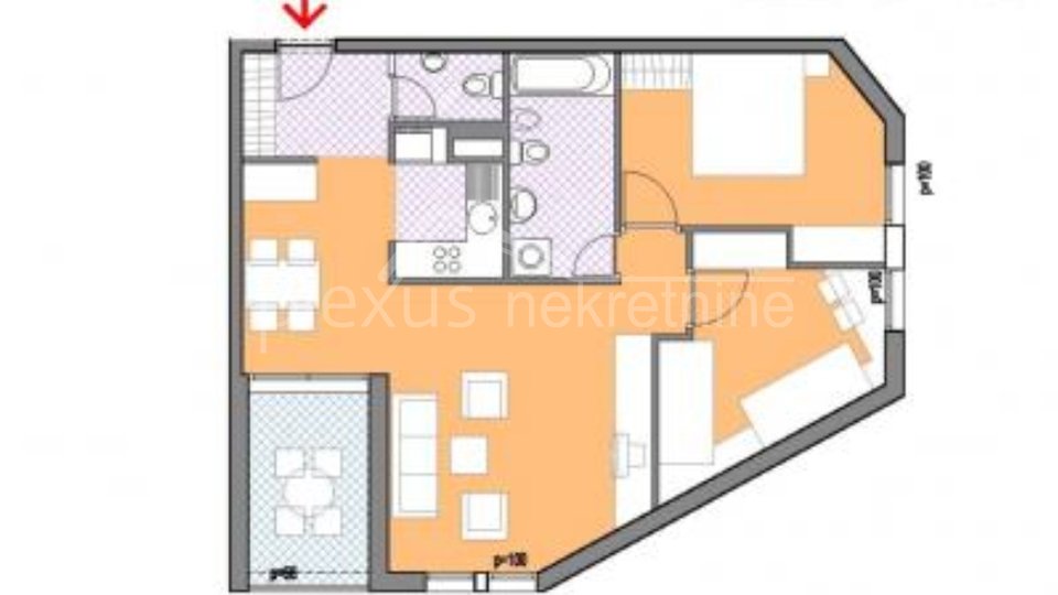 Wohnung, 71 m2, Verkauf, Split - Brda