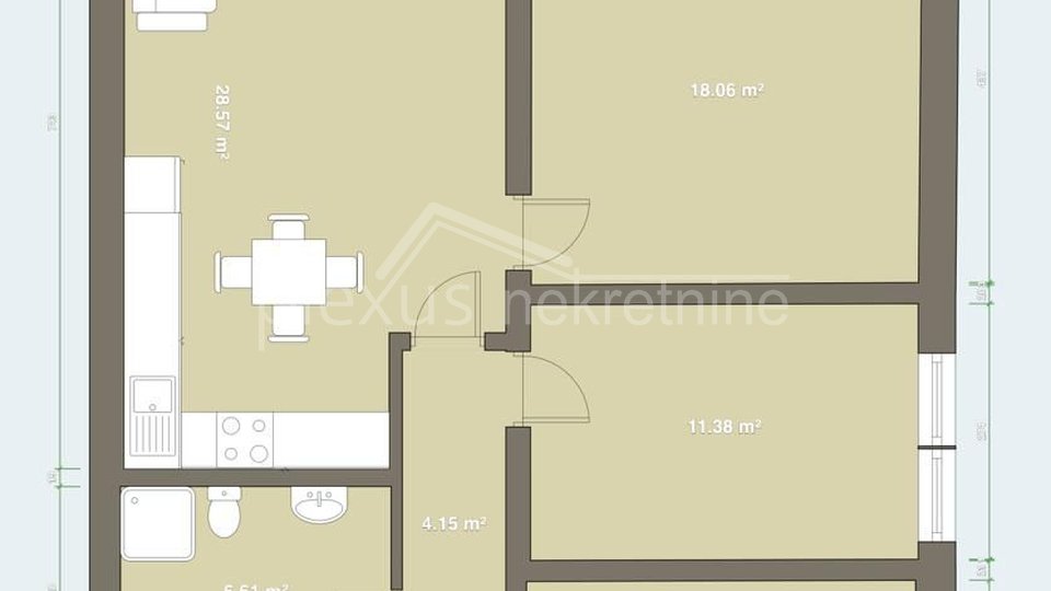 Apartment, 80 m2, For Sale, Split - Spinut