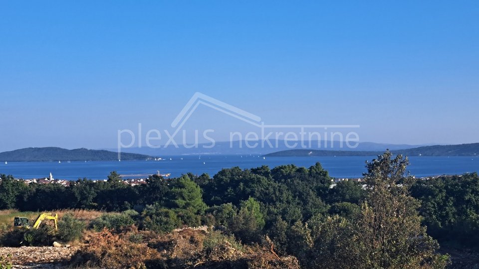 Građevinsko zemljište s pogledom na more: Kaštel Novi, Rudine, 570 m2