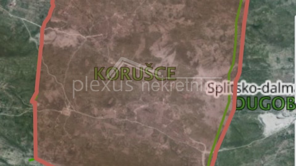 Land, 4543 m2, For Sale, Klis - Korušce