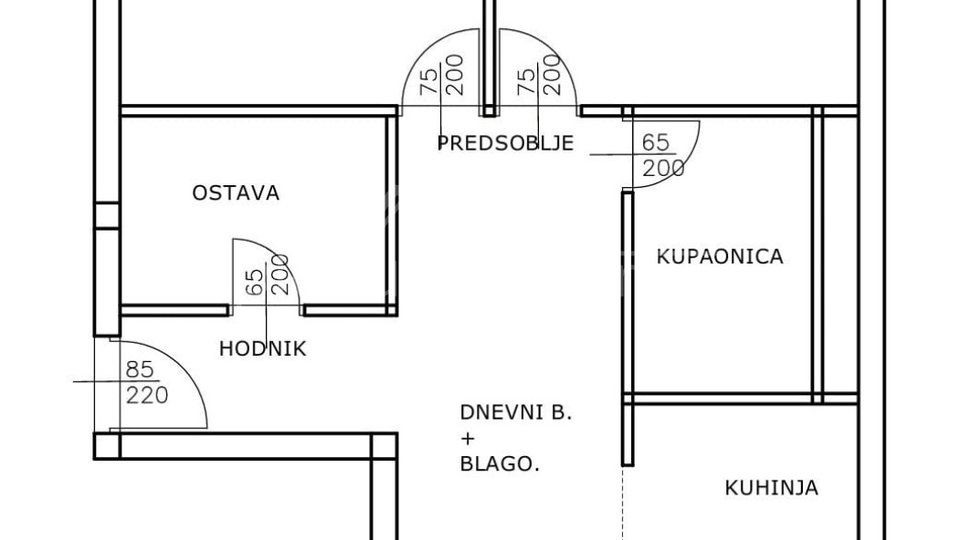 Dvosoban stan: Split, Split 3, 63 m2
