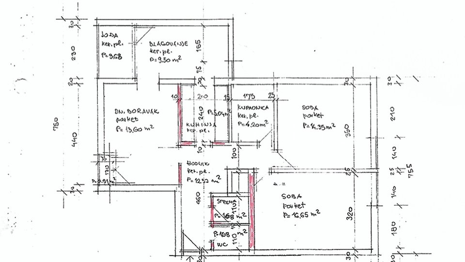 Dvosoban komforan stan: Split, Split 3, 83 m2