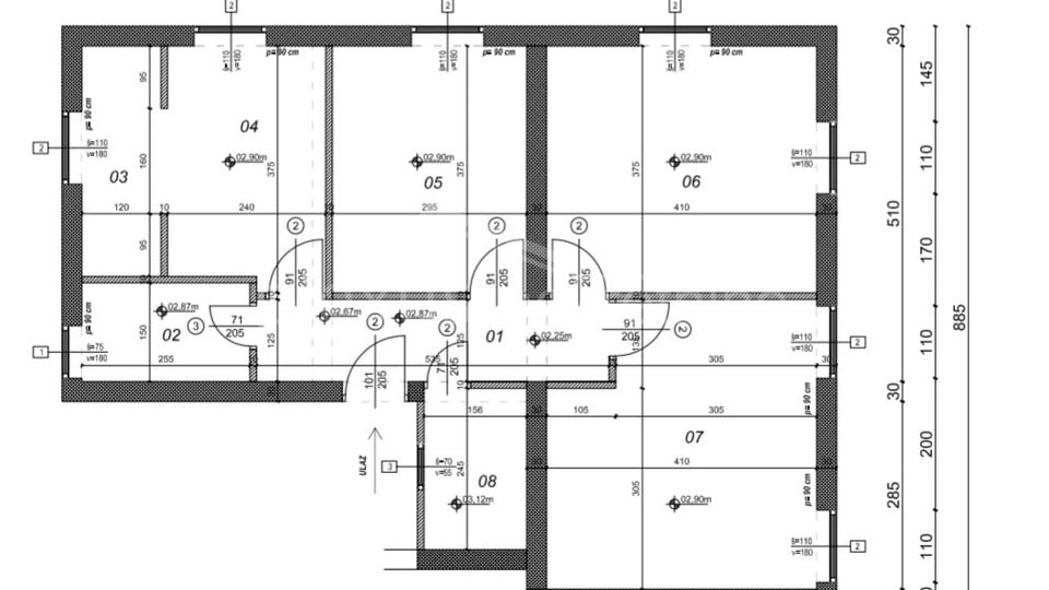 SNIŽENO! Trosoban stan: Split, Bačvice, 70 m2