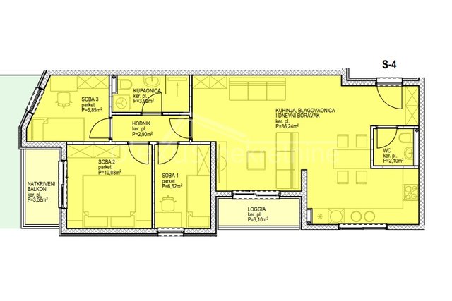 Wohnung, 88 m2, Verkauf, Split - Sirobuja