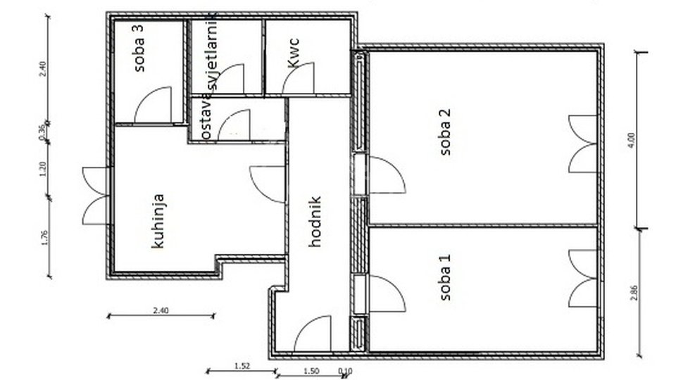 SNIŽENO! Apartman za turizam u centru: Split, 65 m2