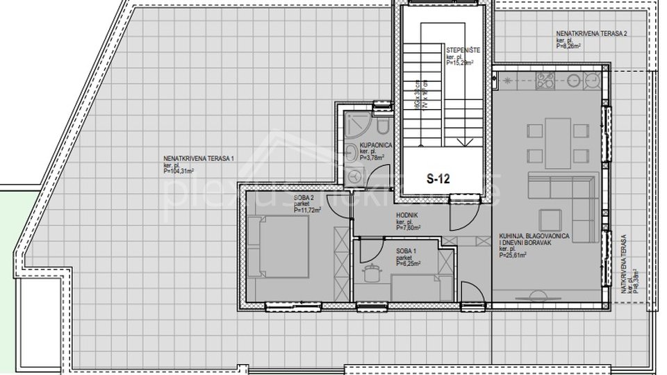 Wohnung, 102 m2, Verkauf, Split - Sirobuja