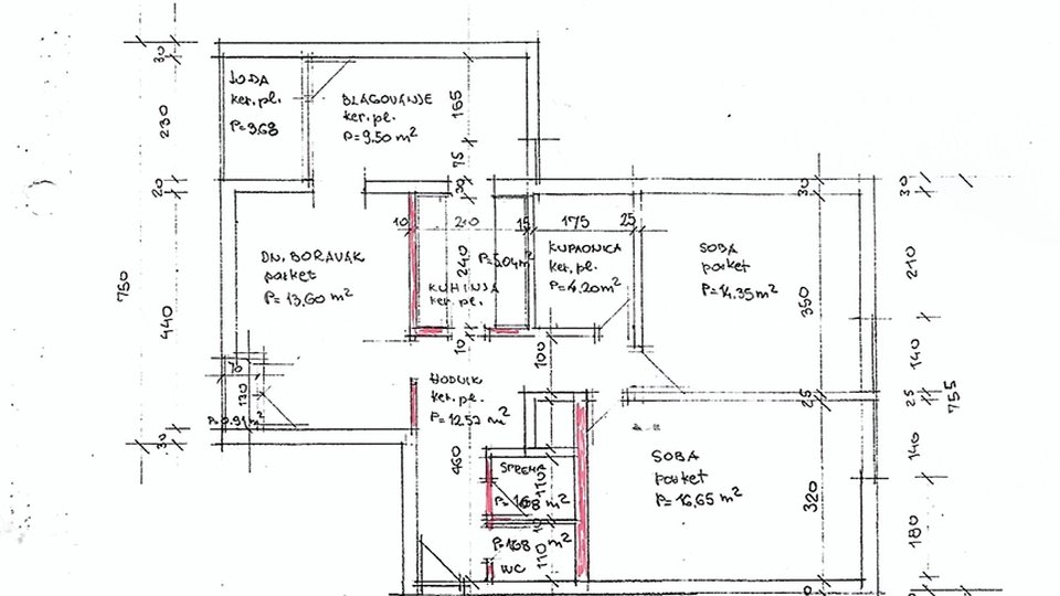 Wohnung, 83 m2, Verkauf, Split - Split 3